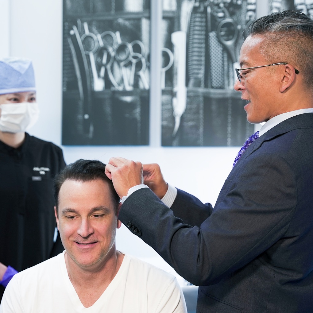 Advanced Hair Restoration consultation