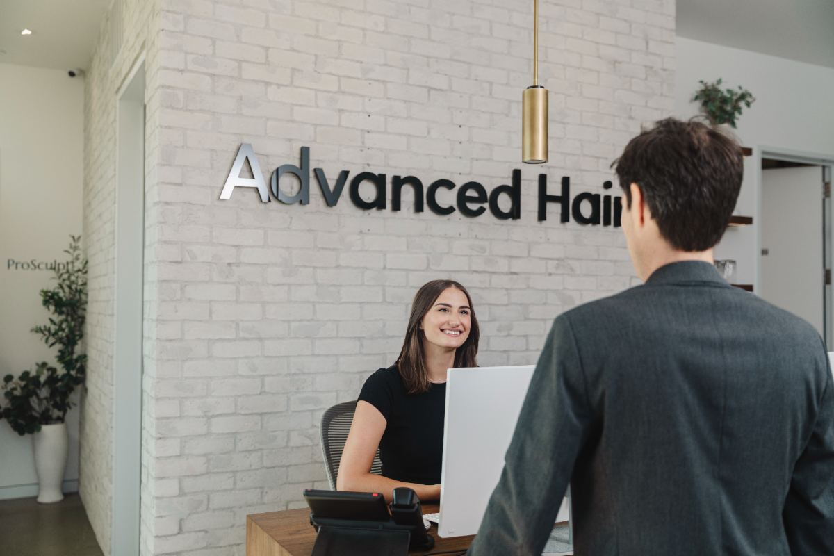 Advanced Hair reception